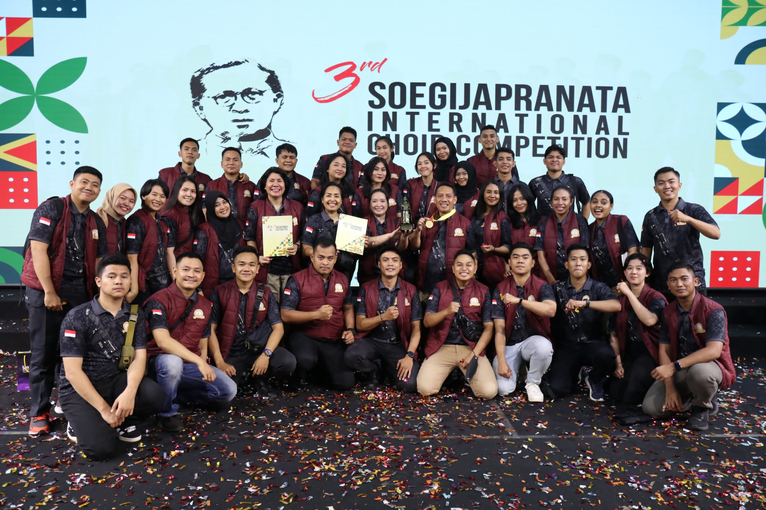 Tampil di Kompetisi Paduan Suara Internasional, Svara Bhayangkara Polri Masuk 5 besar dan Raih  Impresive Stage Performance