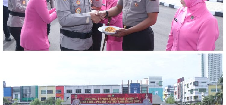 156 Polres Metro Tangerang Kota Naik Pangkat Periode 1 Januari 2025